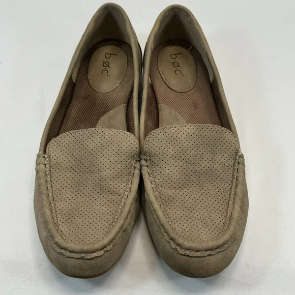 Born Concept Shoes Womens 10M Jana Slip On‎ Loafer Flats Brown